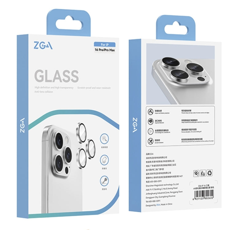 For iPhone 16 / 16 Plus ZGA AR Eagle Eye Phone Lens Film(Silver) - iPhone 16 Plus Tempered Glass by ZGA | Online Shopping South Africa | PMC Jewellery | Buy Now Pay Later Mobicred
