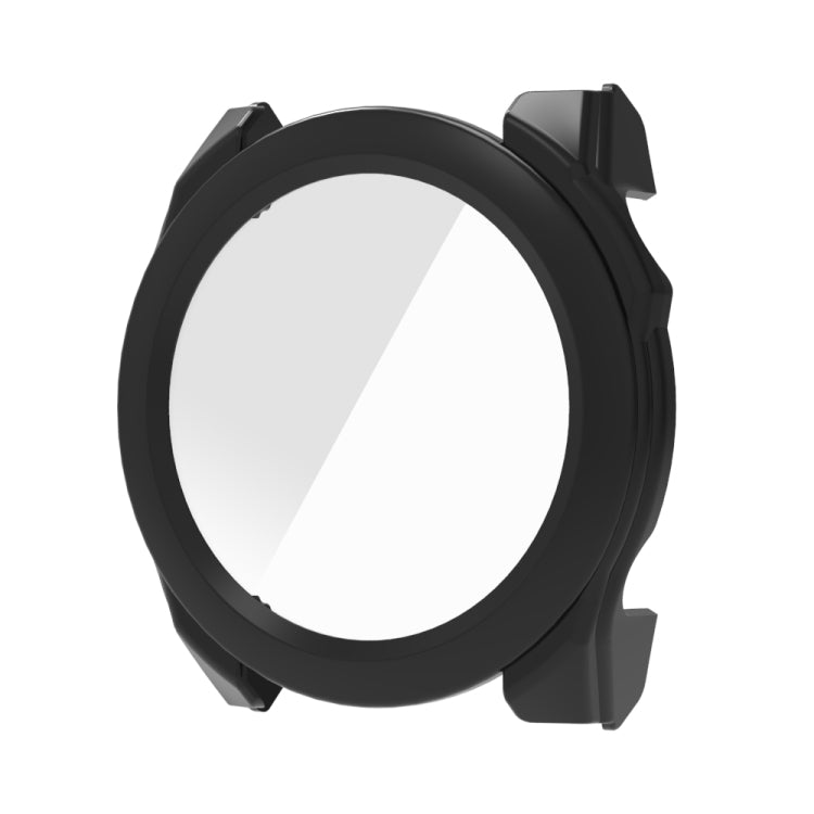 For Garmin Fenix 8 AMOLED 51mm Tempered Glass Film Integrated PC Watch Protective Case(Black) - Watch Cases by PMC TechLife | Online Shopping South Africa | PMC TechLife | Buy Now Pay Later Mobicred