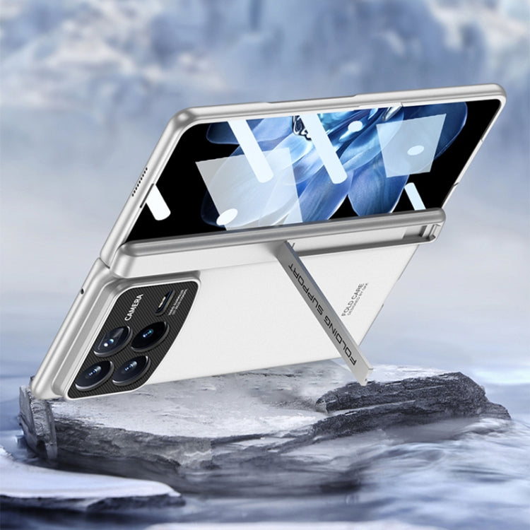 For Xiaomi Mix Fold 4 GKK Integrated Magnetic Folding Hinge All-inclusive Phone Case(Silver) - free shipping - PMC Jewellery - Order now!