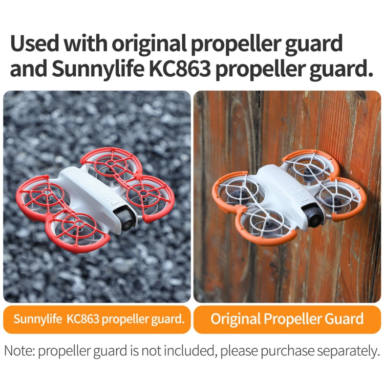 For DJI Neo Sunnylife Propeller Protective Guard Anti-collision Ring Cover(Grey) - free shipping - PMC TechLife - Order now!