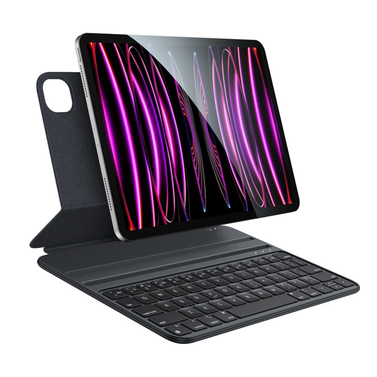For iPad Pro 11 2022 / Air 10.9 2022 Yesido Dual-sided Clip Magnetic Keyboard Leather Case(Black) - free shipping - PMC Jewellery - Order now!