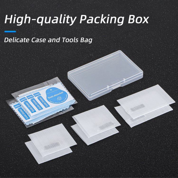 For DJI Osmo Action 5 Pro Sunnylife 3 in 1 Lens Protector Front and Rear Screen Tempered Glass Films, Quantity:2 + 2 + 2 Sets - free shipping - PMC TechLife - Order now!