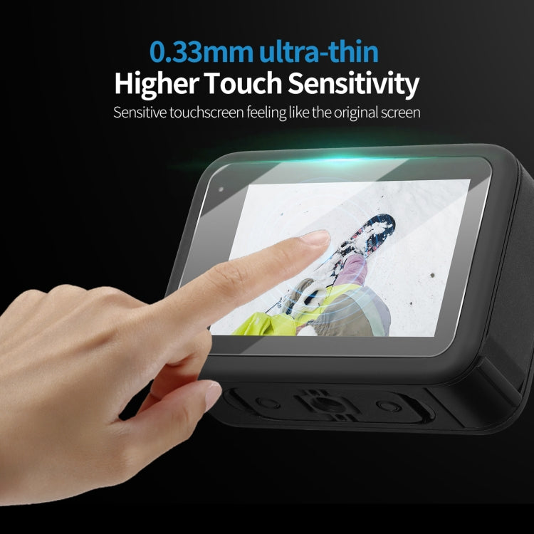 For GoPro HERO13 Black Sunnylife 3 in 1 Lens Protector Front and Rear Screen Tempered Glass Films, Quantity:2 + 2 + 2 Sets - free shipping - PMC TechLife - Order now!