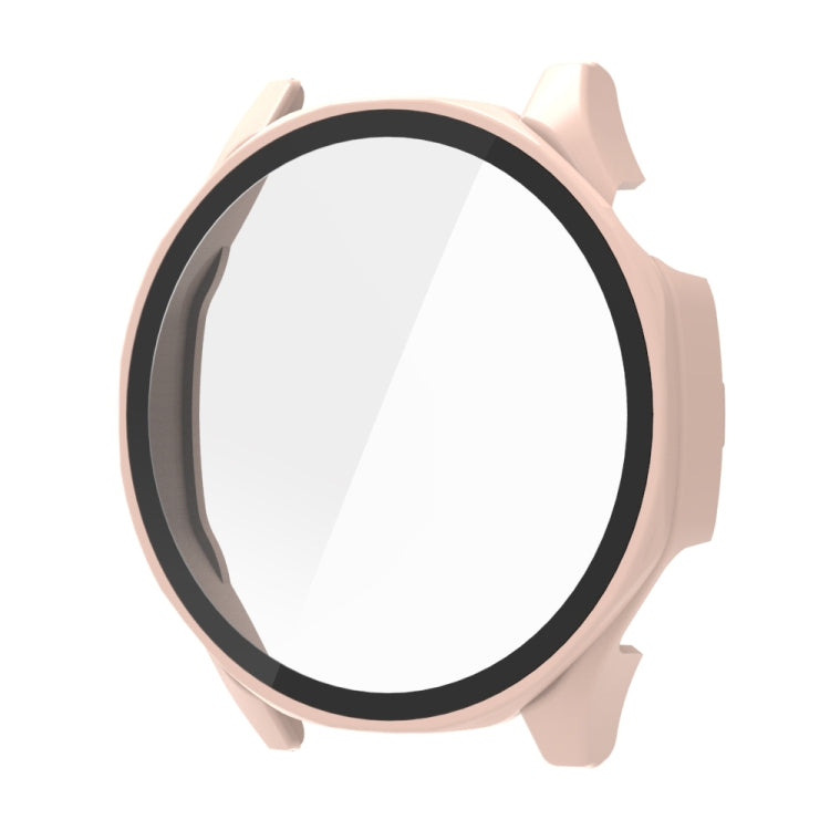 For Huawei Watch GT 5 46mm Tempered Glass Film Integrated PC Watch Protective Case(Pink) - Watch Cases by PMC TechLife | Online Shopping South Africa | PMC TechLife | Buy Now Pay Later Mobicred