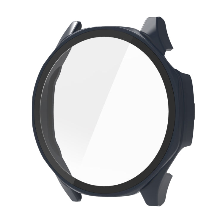 For Huawei Watch GT 5 46mm Tempered Glass Film Integrated PC Watch Protective Case(Midnight Blue) - Watch Cases by PMC TechLife | Online Shopping South Africa | PMC TechLife | Buy Now Pay Later Mobicred