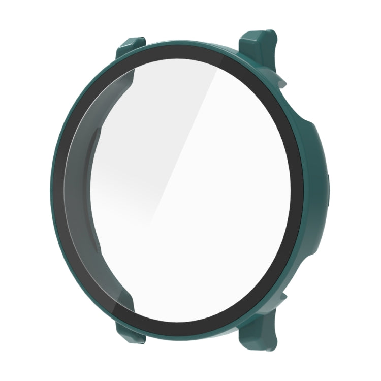 For Huawei Watch GT 5 41mm Tempered Glass Film Integrated PC Watch Protective Case(Green) - Watch Cases by PMC TechLife | Online Shopping South Africa | PMC TechLife | Buy Now Pay Later Mobicred