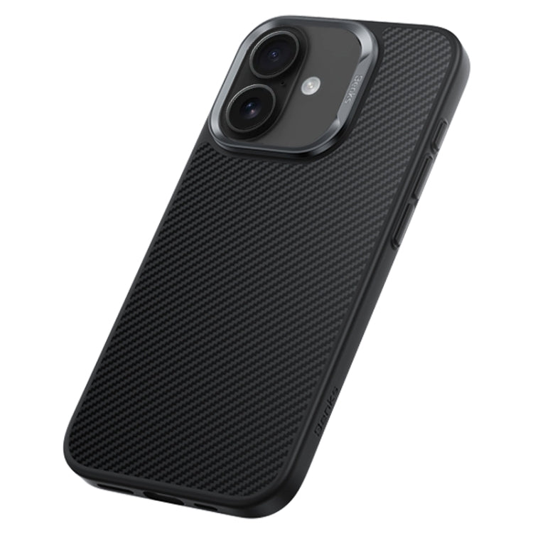 For iPhone 16 Benks MagSafe Kevlar Fiber Ultra-thin Shockproof Phone Case(Black) - free shipping - PMC Jewellery - Order now!