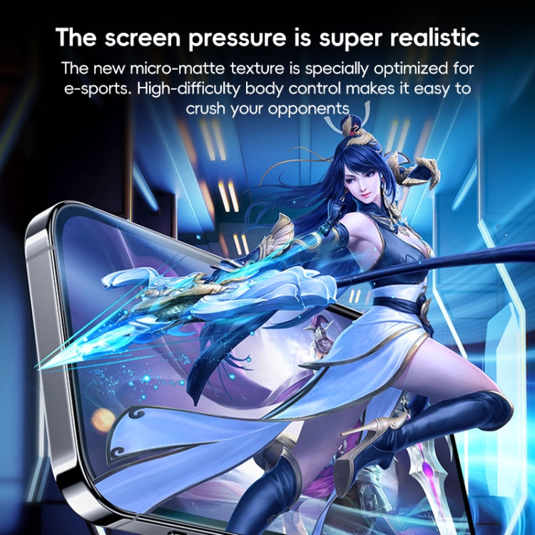 For iPhone 16 Benks Ice Sense Gaming Frosted Tempered Glass Film - free shipping - PMC Jewellery - Order now!