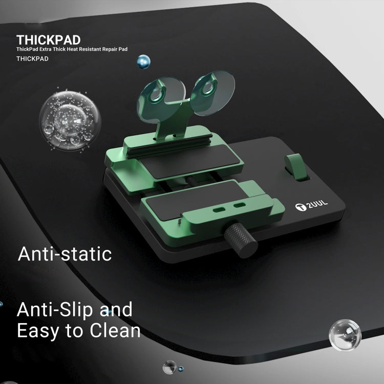 2UUL ST86 50x35cm Extra Thick Heat-Resistant Anti-static Silicone Pad - free shipping - PMC Jewellery - Order now!