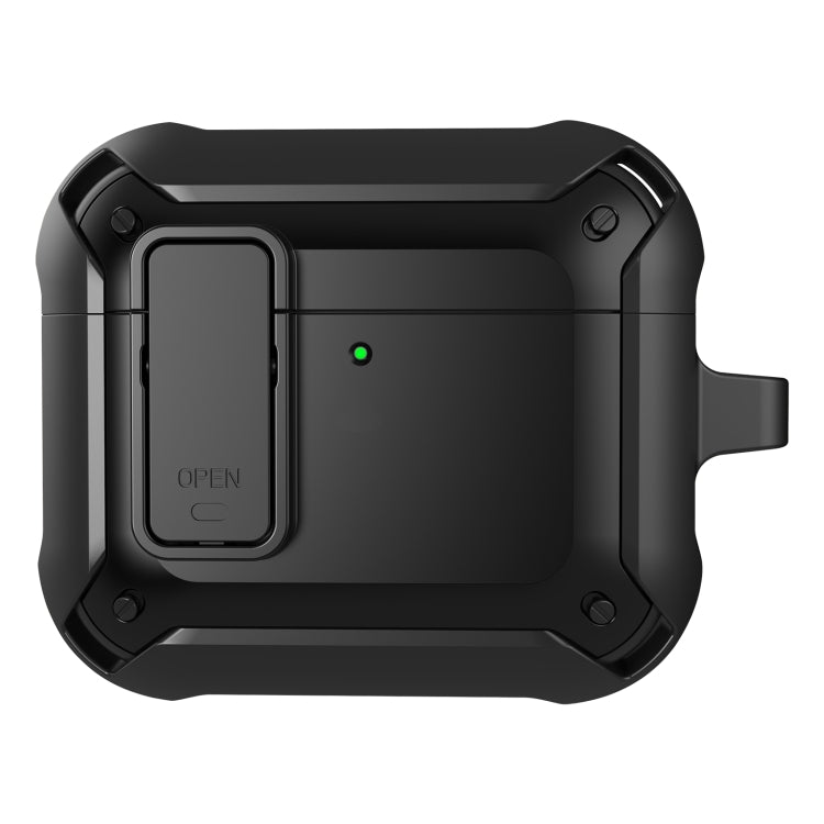 For AirPods 4 Bumblebee Bluetooth Earphone Silicone Protective Case(Black) - For AirPods 4 by PMC Jewellery | Online Shopping South Africa | PMC Jewellery | Buy Now Pay Later Mobicred