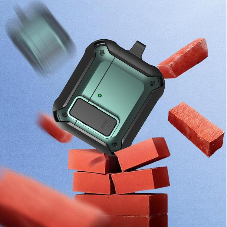 For AirPods 4 Bumblebee Bluetooth Earphone Silicone Protective Case(Black Red) - For AirPods 4 by PMC Jewellery | Online Shopping South Africa | PMC Jewellery | Buy Now Pay Later Mobicred