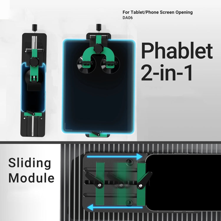 2UUL DA06 MAX Puller Double Suction Cup LCD Screen Open Fixture - free shipping - PMC Jewellery - Order now!
