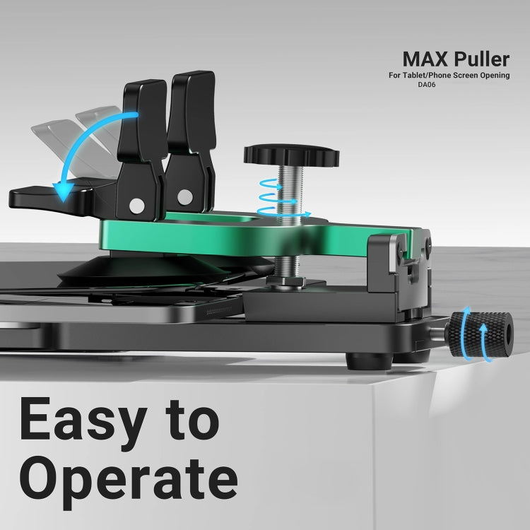 2UUL DA06 MAX Puller Double Suction Cup LCD Screen Open Fixture - free shipping - PMC Jewellery - Order now!