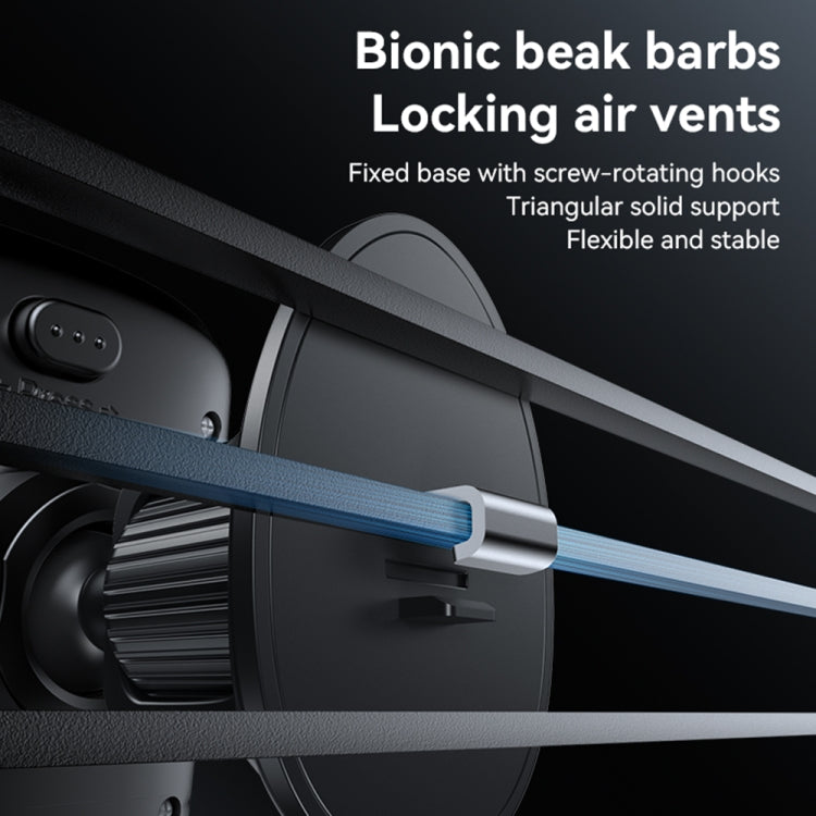 Yesido C251 Car Air Outlet Gravity Clamp Mobile Phone Holder(Black) - Universal Car Holders by Yesido | Online Shopping South Africa | PMC Jewellery | Buy Now Pay Later Mobicred