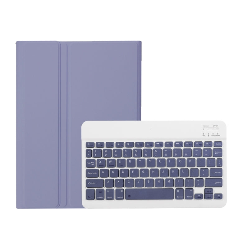 For Huawei MatePad SE 11 2024 AH21 Ultra-thin Detachable Bluetooth Keyboard Leather Tablet Case(Lavender White) - free shipping - PMC Jewellery - Order now!
