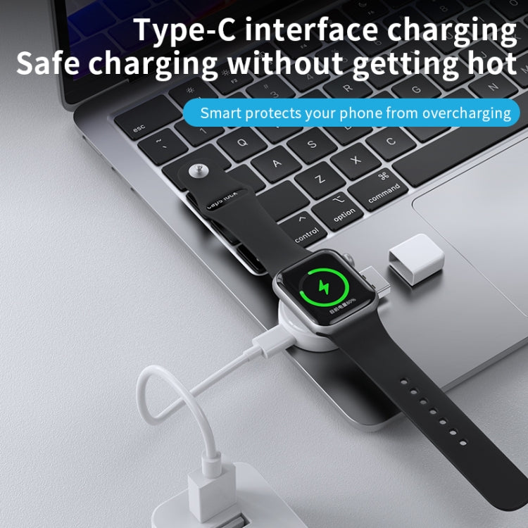 For Apple Watch Series X53 Portable Wireless Charger(White) - Charger / Holder by PMC TechLife | Online Shopping South Africa | PMC TechLife | Buy Now Pay Later Mobicred