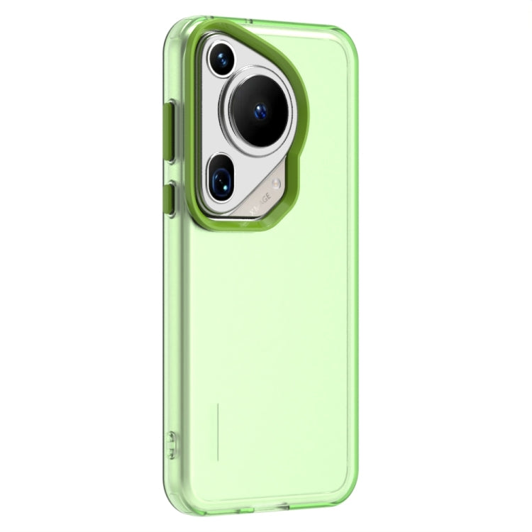 For Huawei Pura 70 Ultra Candy PC Hybrid TPU Shockproof Phone Case(Green) - free shipping - PMC Jewellery - Order now!