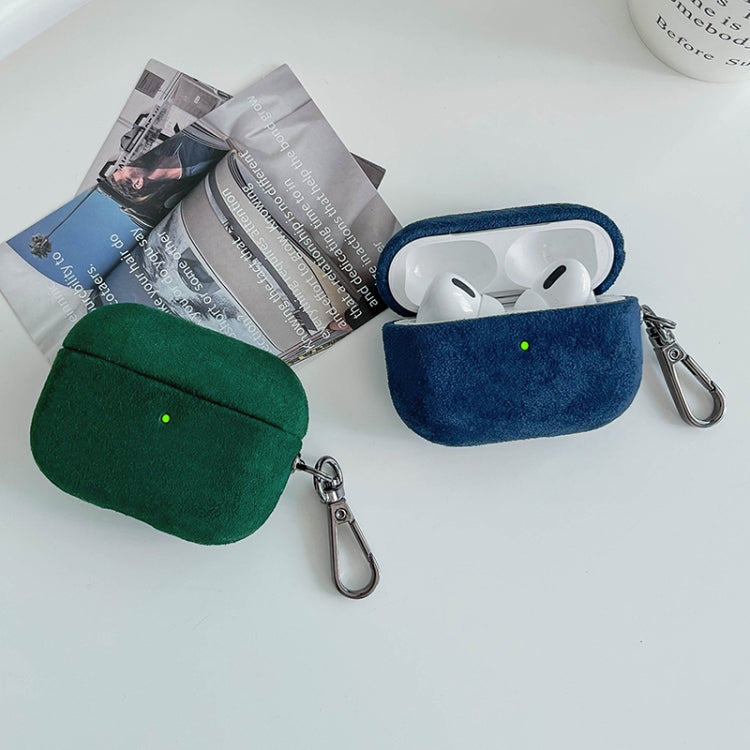 For AirPods Pro Turn Fur Bluetooth Earphone PC Protective Case(Yellow) - For AirPods Pro by PMC Jewellery | Online Shopping South Africa | PMC Jewellery | Buy Now Pay Later Mobicred