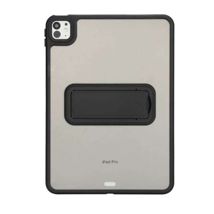 For iPad 2025 / 2022 Skin Feel Holder PC Hybrid TPU Tablet Case(Black) - free shipping - PMC Jewellery - Order now!