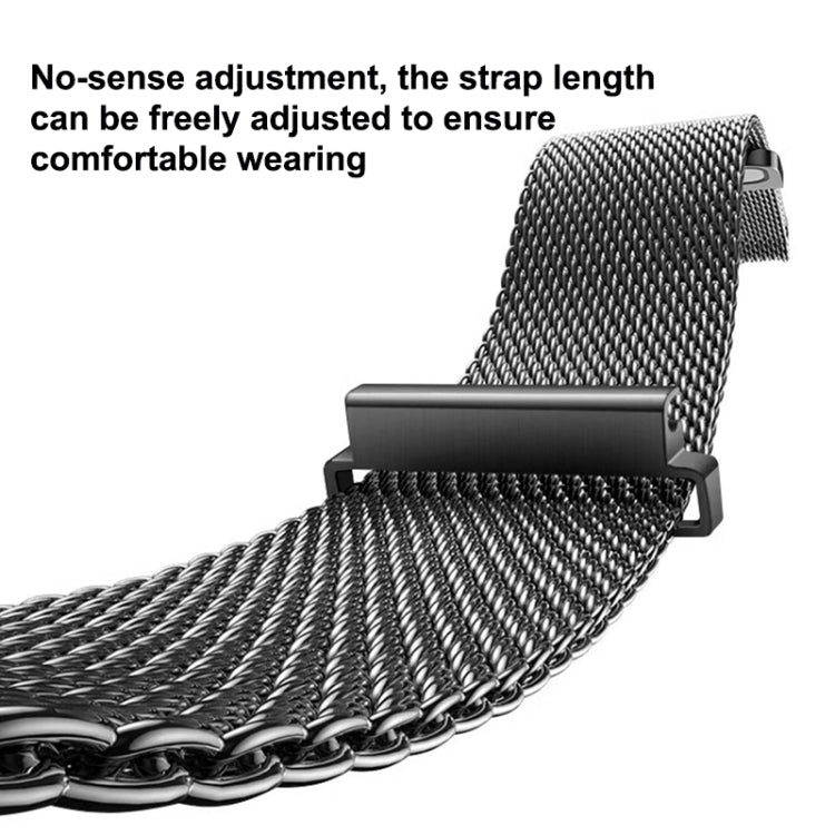 For Huawei Watch GT5 41mm Daul-section Magnetic Milan Steel Mesh Watch Band(Gold) - free shipping - PMC TechLife - Order now!