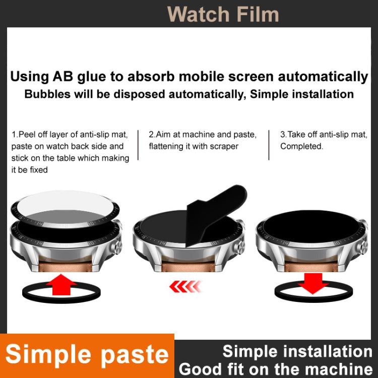 For Huawei Watch GT 5 46mm imak Tempered Glass Watch Film, Colourful Version - free shipping - PMC TechLife - Order now!
