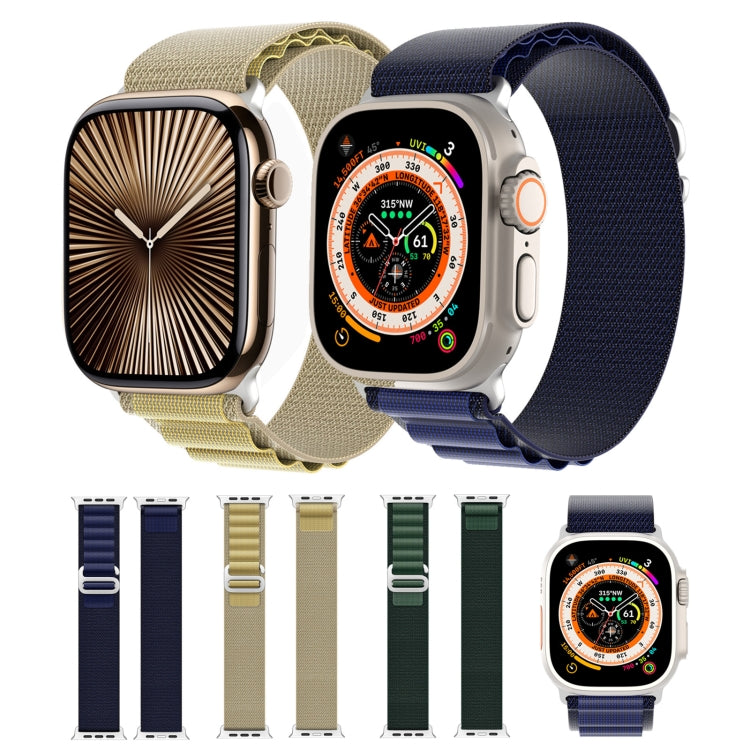 For Apple Watch 46mm / 49mm / 45mm / 44mm DUX DUCIS GS Series Nylon Loop Watch Band(Navy Blue) - free shipping - PMc TechLife - Order now!