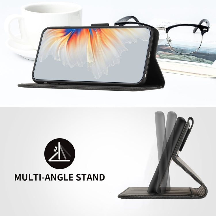 For Samsung Galaxy S25+ 5G Heart Pattern Skin Feel Leather Phone Case(Black) - Galaxy S25+ 5G Cases by PMC Jewellery | Online Shopping South Africa | PMC Jewellery | Buy Now Pay Later Mobicred