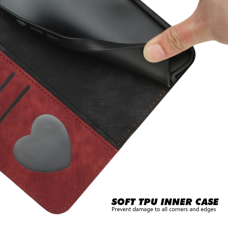 For Samsung Galaxy S25 5G Side Buckle Double Fold Hand Strap Leather Phone Case(Red) - Galaxy S25 5G Cases by PMC Jewellery | Online Shopping South Africa | PMC Jewellery | Buy Now Pay Later Mobicred