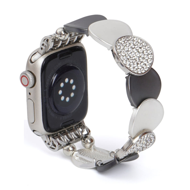For Apple Watch 46mm / 49mm / 45mm / 44mm Alloy Chain Metal Watch Band(Silver Grey) - free shipping - PMC TechLife - Order now!