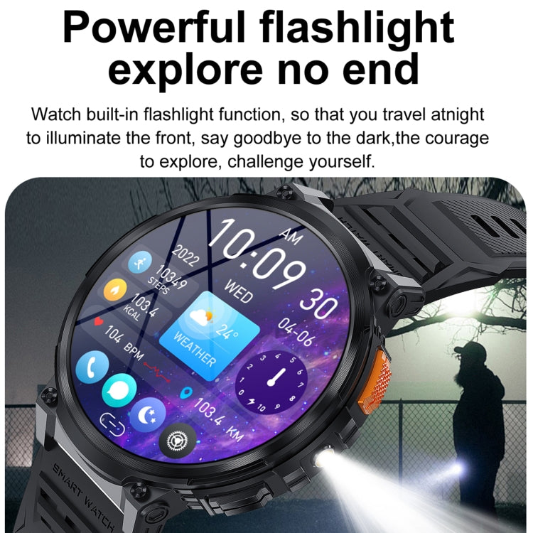 LEMFO K66 1.85 inch Bluetooth Call Smart Watch, Support Heart Rate / Blood Oxygen(Black) - free shipping - PMC TechLife - Order now!