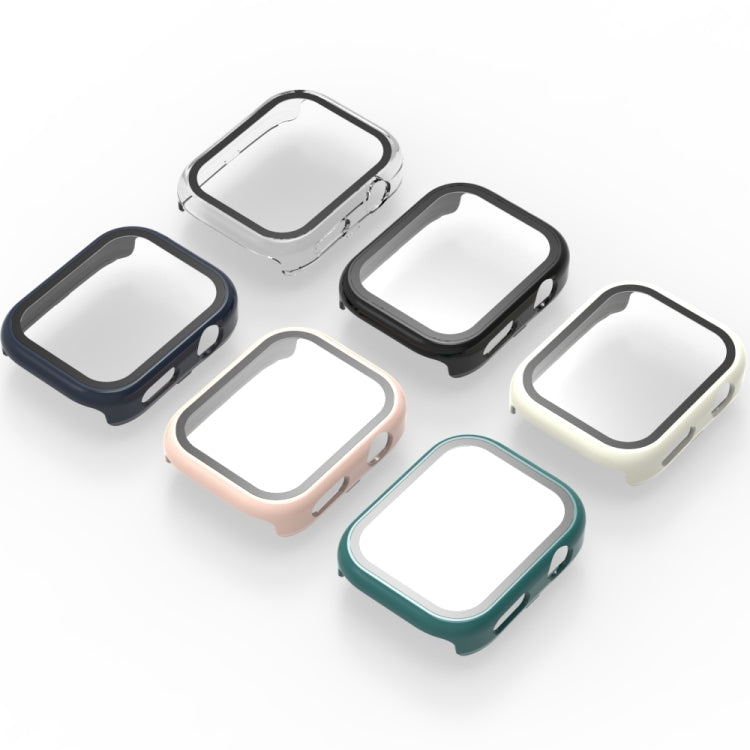 For Huawei Watch D2 Tempered Glass Film Integrated PC Watch Protective Case(Midnight Blue) - Watch Cases by PMC TechLife | Online Shopping South Africa | PMC TechLife | Buy Now Pay Later Mobicred