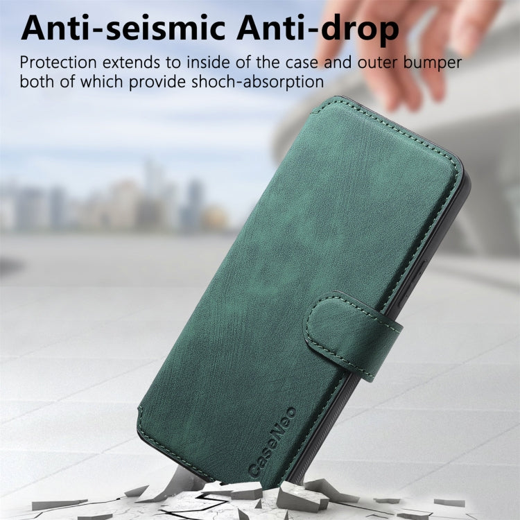 For Huawei Pura 70 CaseNeo MagSafe RFID Anti-theft Retro Leather Phone Case(Green) - free shipping - PMC Jewellery - Order now!