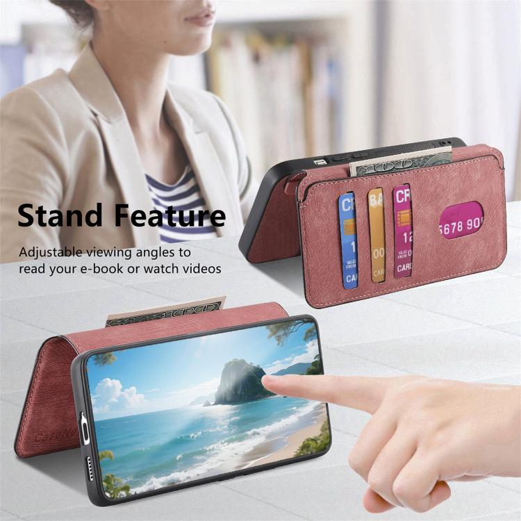 For Honor 400 Pro Global 160.8mm CaseNeo MagSafe RFID Anti-theft Retro Leather Phone Case(Pink) - free shipping - PMC TechLife - Order now!