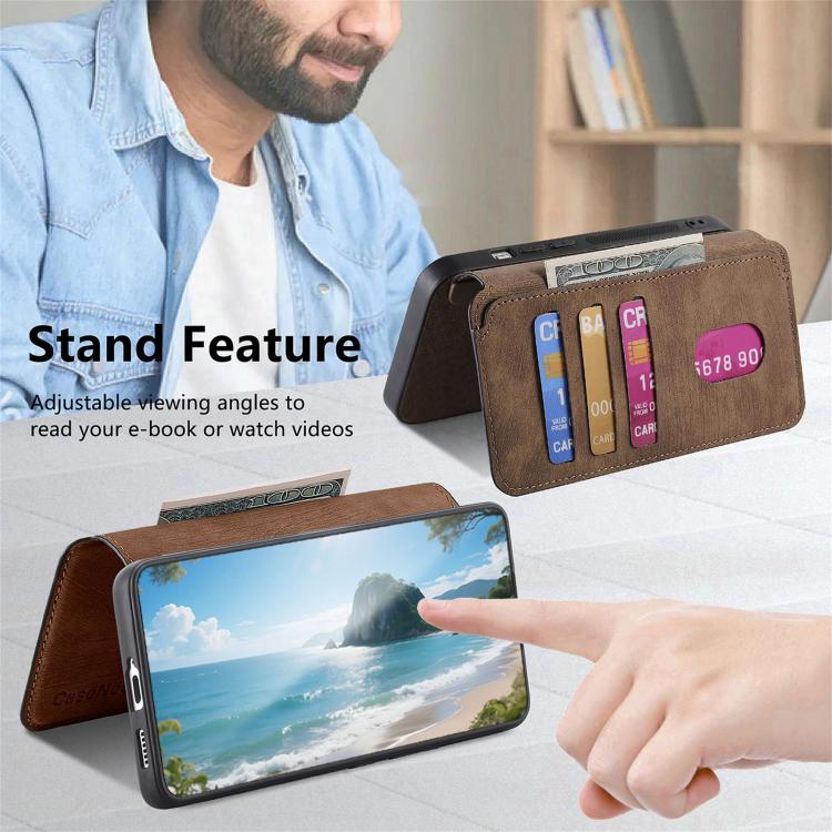 For Honor 400 Global 156.5mm CaseNeo MagSafe RFID Anti-theft Retro Leather Phone Case(Brown) - free shipping - PMC TechLife - Order now!