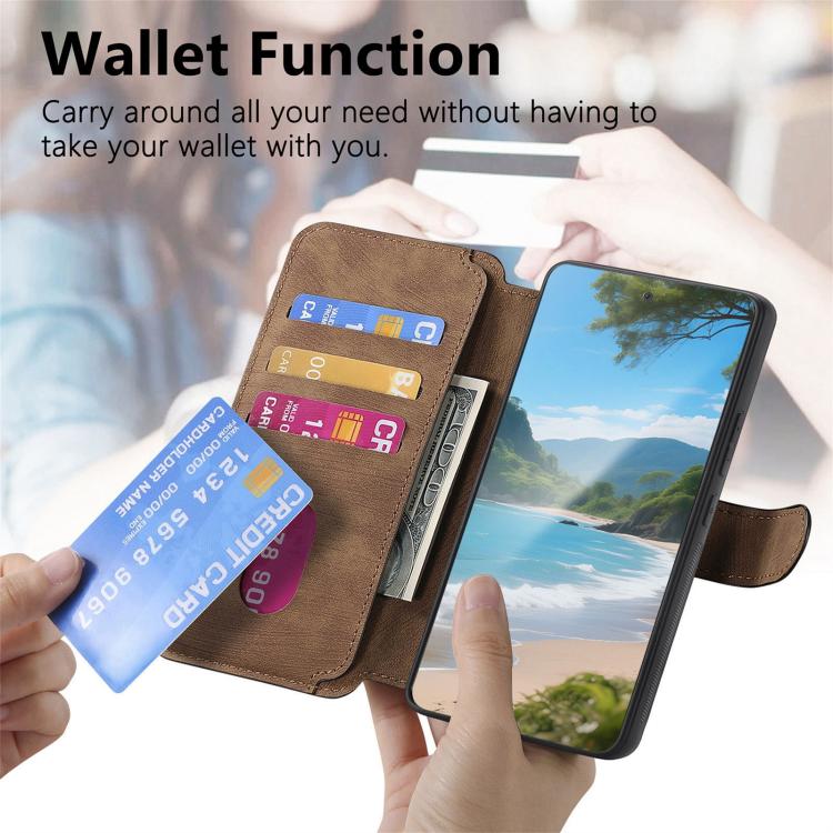 For Honor 400 Global 156.5mm CaseNeo MagSafe RFID Anti-theft Retro Leather Phone Case(Brown) - free shipping - PMC TechLife - Order now!