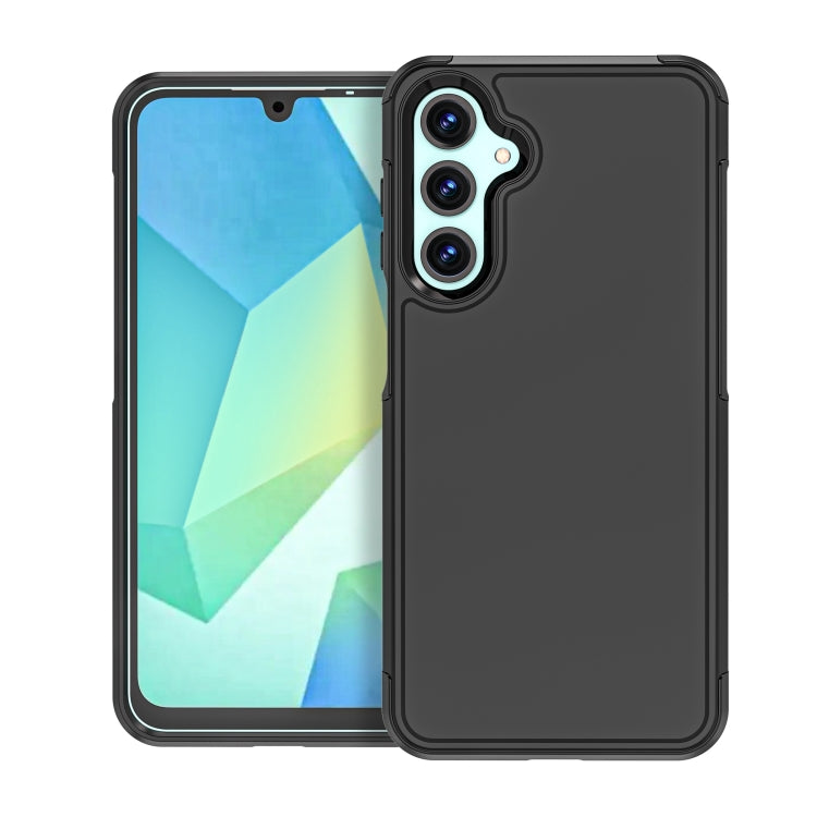 For Samsung Galaxy A16 5G / 4G RedPepper Box PC Hybrid TPU Phone Case(Black) - free shipping - PMc TechLife - Order now!