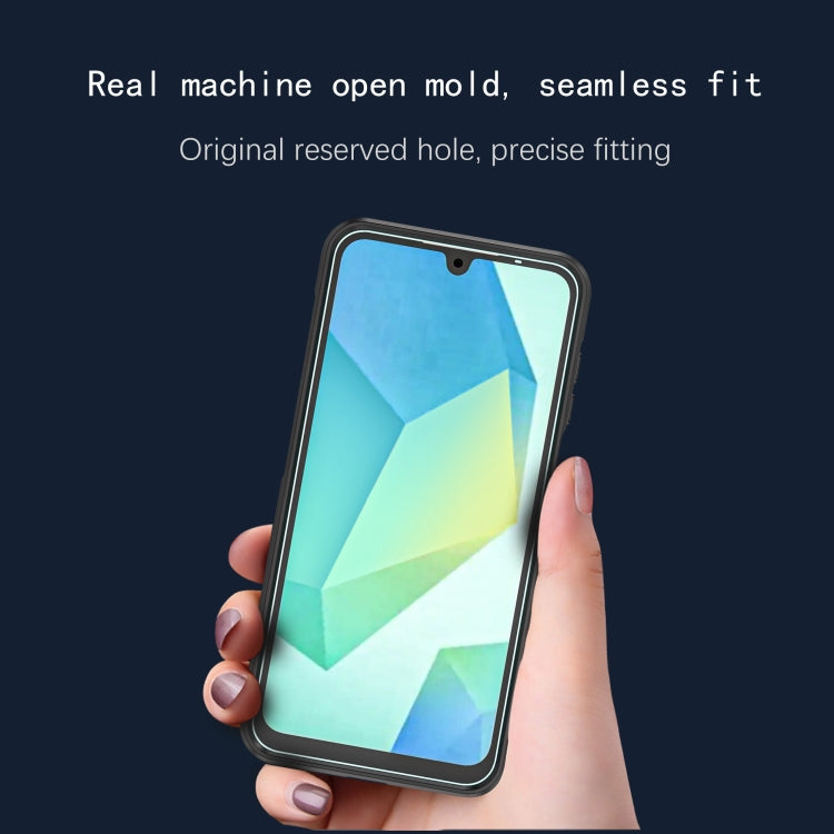 For Samsung Galaxy A16 5G / 4G RedPepper Box PC Hybrid TPU Phone Case(Black) - free shipping - PMc TechLife - Order now!