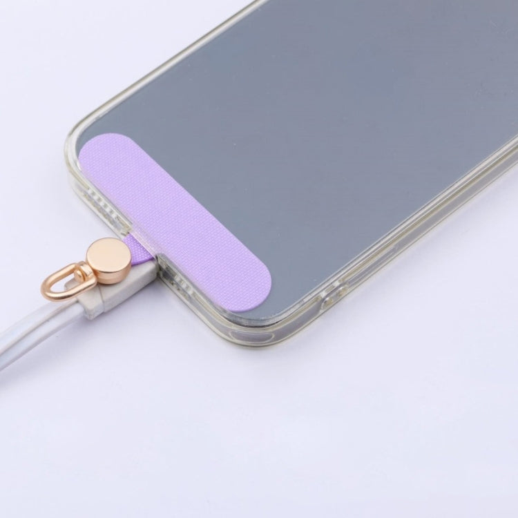 360 Degree Rotation Mobile Phone Lanyard Fixing Gasket(Mist Blue) - free shipping - PMc TechLife - Order now!