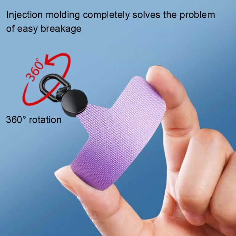 360 Degree Rotation Mobile Phone Lanyard Fixing Gasket(Mist Blue) - free shipping - PMc TechLife - Order now!