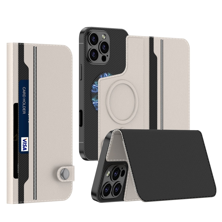 For iPhone 16 Pro GKK Detachable Flip Leather MagSafe Phone Case(Titanium Gray) - free shipping - PMC Jewellery - Order now!