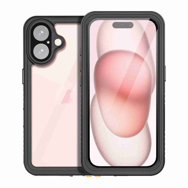For iPhone 16 RedPepper IP68 Waterproof Triple-proof Phone Case(Black) - free shipping - PMC Jewellery - Order now!