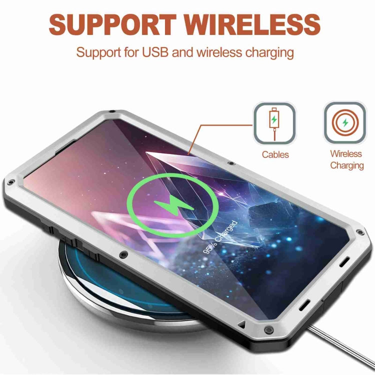 For iPhone 16 RedPepper Triple-proof Metal Phone Case(Silver) - free shipping - PMC Jewellery - Order now!