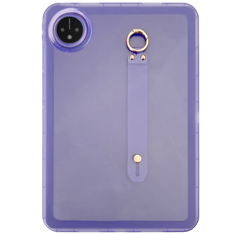 For Huawei MatePad Pro 11 2024 Wristband Holder PC Hybrid TPU Soft Tablet Case(Purple) - Huawei by PMC Jewellery | Online Shopping South Africa | PMC Jewellery | Buy Now Pay Later Mobicred