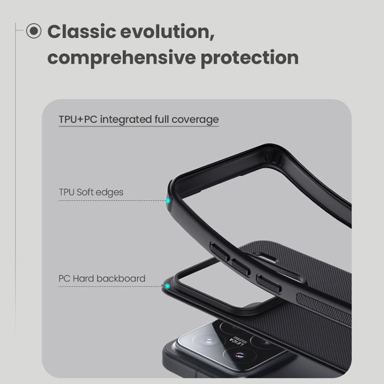 For Xiaomi 15 NILLKIN Frosted Shield Pro PC + TPU Phone Case(Black) - free shipping - PMC Jewellery - Order now!