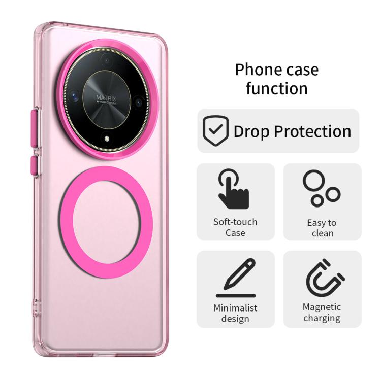 For Honor Magic6 Lite 5G Candy Magsafe PC Hybrid TPU Phone Case(Red) - free shipping - PMC TechLife - Order now!