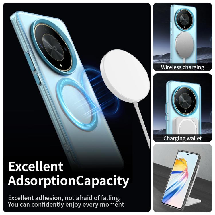 For Honor Magic6 Lite 5G Candy Magsafe PC Hybrid TPU Phone Case(Blue) - free shipping - PMC TechLife - Order now!