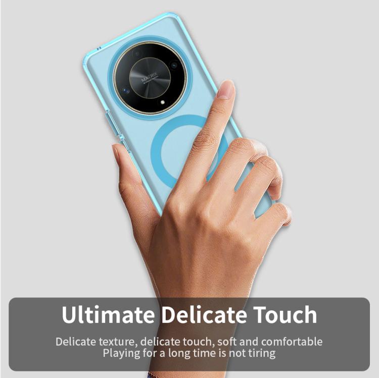 For Honor Magic6 Lite 5G Candy Magsafe PC Hybrid TPU Phone Case(Blue) - free shipping - PMC TechLife - Order now!
