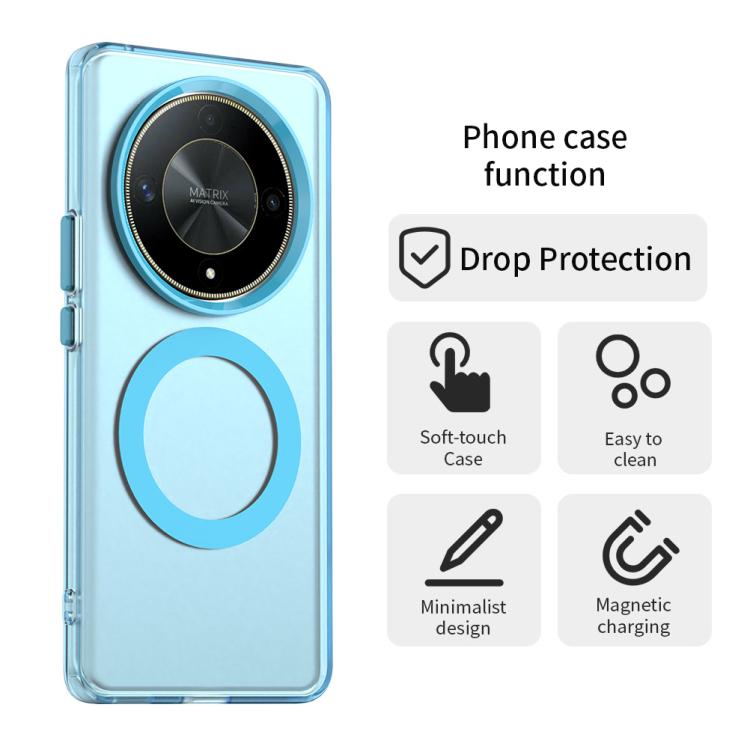 For Honor X9 Candy Magsafe PC Hybrid TPU Phone Case(Blue) - free shipping - PMC TechLife - Order now!