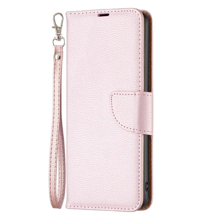 For Samsung Galaxy S25 5G Litchi Texture Pure Color Flip Leather Phone Case(Rose Gold) - free shipping - PMC TechLife - Order now!