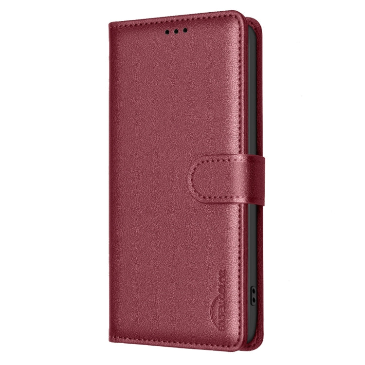 For Samsung Galaxy S25 Ultra 5G Litchi Texture RFID Anti-theft Leather Phone Case(Red) - Galaxy S25 Ultra 5G Cases by PMC Jewellery | Online Shopping South Africa | PMC Jewellery | Buy Now Pay Later Mobicred